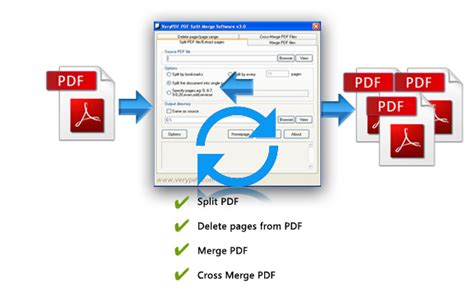 Verydoc Pdf Split Merge Split Or Merge Pdf Files In Batch