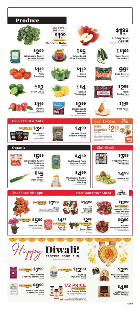 ShopRite Weekly Ad Oct 31 – Nov 06, 2021