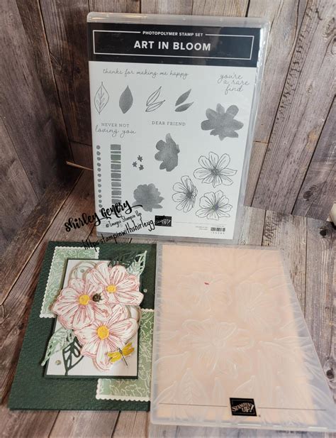 Stampin Up Art In Bloom Stampin With Shirley G