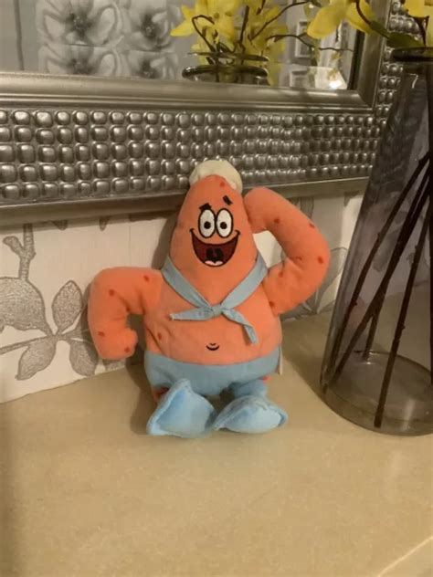 TY PATRICK BARNACLEBOY Plush Toy 8 From Spongebob Squarepants Beanie