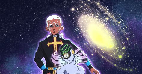 Jojo Enrico Pucci And Made In Heaven Olaimolaiのイラスト Pixiv