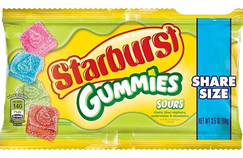 Starburst Sour Gummies Candy is not halal | Halal Check