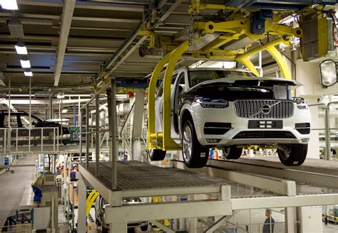 Volvo Opening First Us Factory In South Carolina Production Will Start