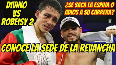 HAY REVANCHA ROBEISY RAMIREZ Vs RAFAEL DIVINO ESPINOZA 2 CONOCE