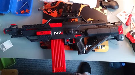 Mass Effect N7 Stampede Nerf Gun 2 By Bbqjoe On Deviantart