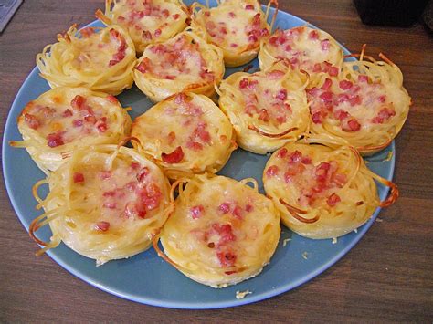 Spaghetti Carbonara Muffins Von Hobbykochen Chefkoch De