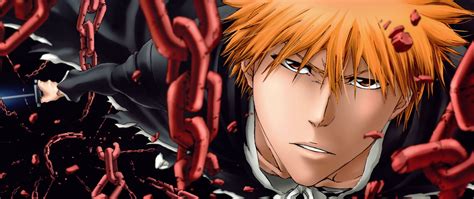 Ichigo Kurosaki Wallpaper 4k Panoramic Bleach Ultrawide