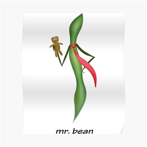 "mr. bean " Poster for Sale by RoyaleRicher | Redbubble