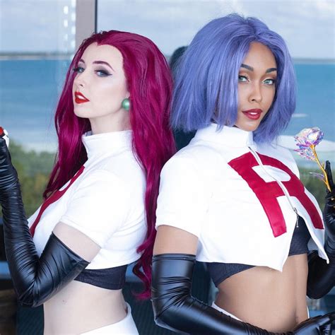 James & Jessie Pokemon Anime Team Rocket Cosplay Costume Halloween Anime Cosplay - Etsy