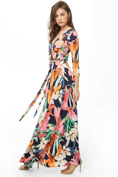 Forever 21 Floral Print Maxi Dress Floral Print Maxi Dress Maxi