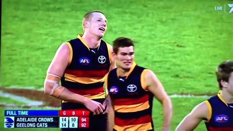 Last 41 Seconds Adelaide Crows Vs Geelong Round 17 2013 YouTube