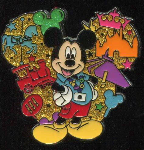 Mickey Mouse Magical Park Hong Kong Disneyland Disney Pin