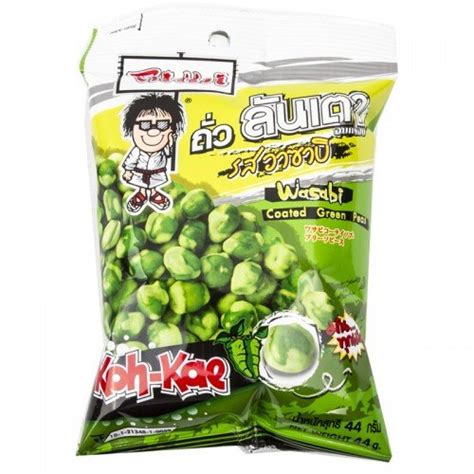 Koh Kae Wasabi Coated Green Peas Net Weight 35 G Pack Of 6 Pieces Beststore By Kk8