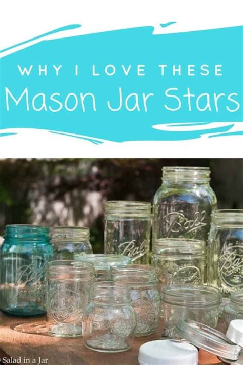 5 Mason Jars Stars For Your Kitchen