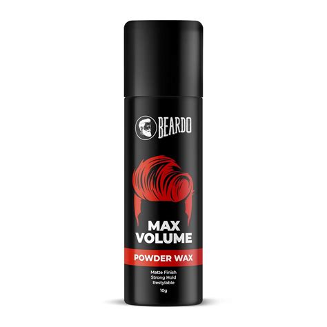 Beardo Max Volume Powder Wax 10 Gm Powder Hair Wax Men Hair