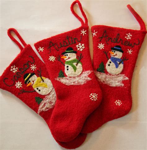 Ravelry Felted Christmas Stocking Pattern By Katie Nagorney And Ann Swanson