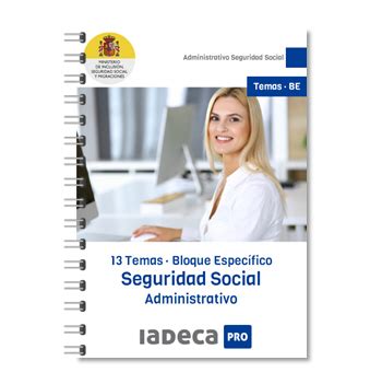 Administrativo Seguridad Social Libro Espec Fico Temas Plazas