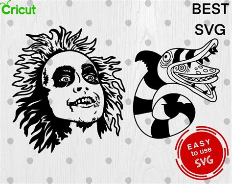 Beetlejuice Bundle SVG Cricut Svg Silhouette Cut File Etsy