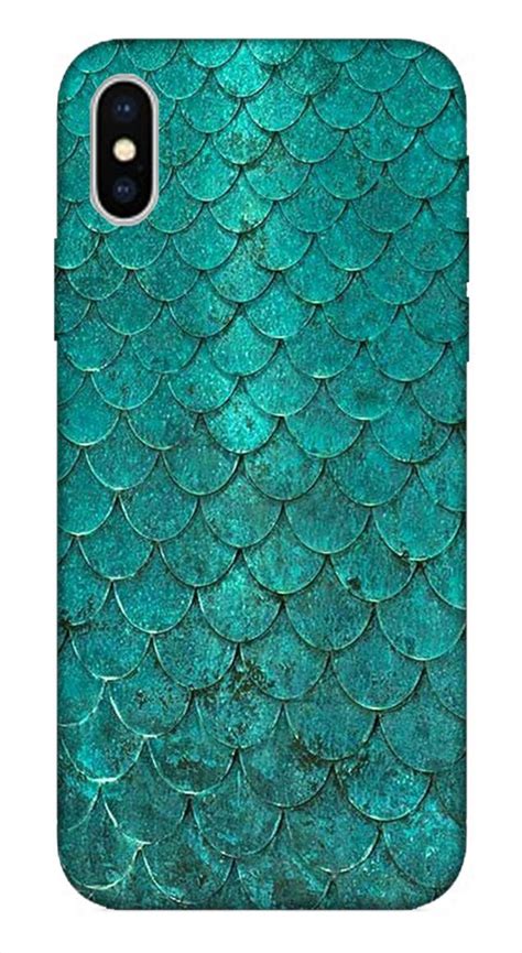 Iphone X Case Teal Green Mermaid Scales Iphone 7 Cases Iphone Wallpaper Green Mermaid