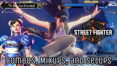 Chun Li Combos Mixups And Setups Street Fighter Sf Youtube