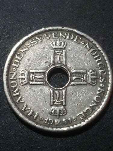 Norway Haakon Vii Krone Copper Nickel Mm Circulated Coin Ebay