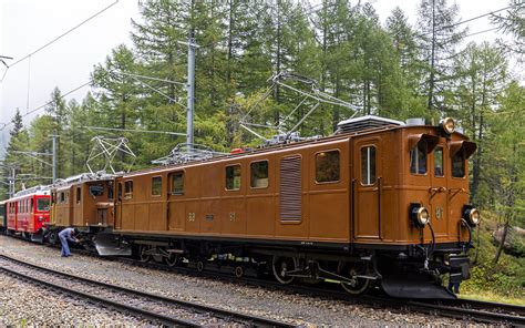 Zwitserland Rhb Rh Tische Bahn Flickr