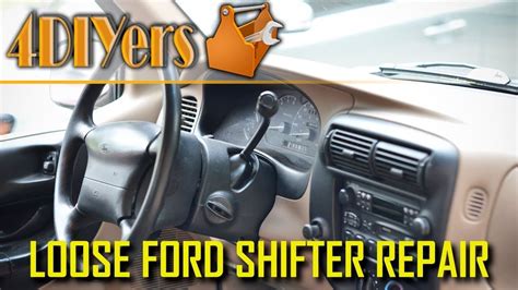 How To Repair A Loose Ford Column Shifter Common Issue Shifter Repair Ford