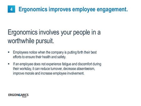 5 Proven Benefits Of Workplace Ergonomics