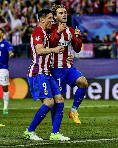 Fernando Torres And Antoine Griezmann Atletico Madrid Antoine Griezmann Club Atlético De