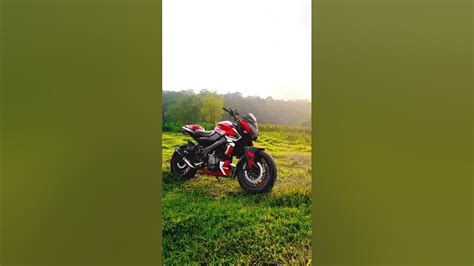 Bajaj Pulsar Ns 200cc And 160 Modified Pulsar Ns Red Colour Custom Viralvideo Srot Youtube