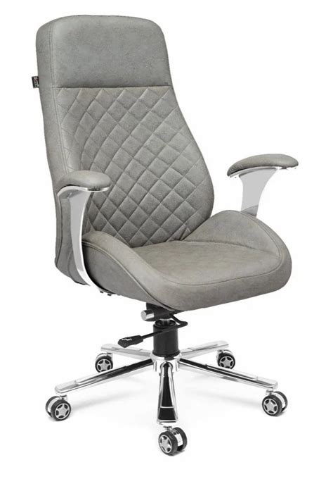 High Back Boss Office Revolving Chairs Grey At Rs 6500 In Gurugram