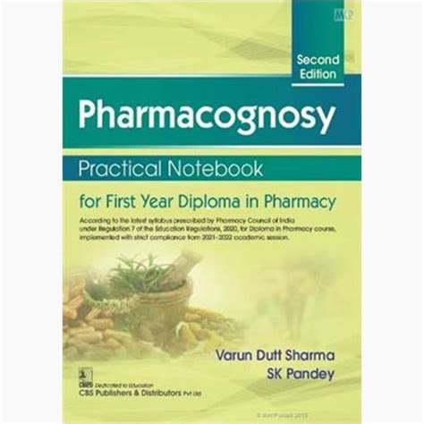 Satın Alın Pharmacognosy Practical Notebook For First Year Diploma In Pharmacy 2ed Pb 2023 Joom