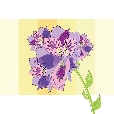 Sketch of a flower. Spring time - Vector 6936259 Vector Art at Vecteezy