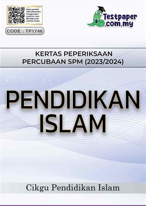 Kertas Peperiksaan Percubaan Spm Pendidikan Islam Cikgu Info