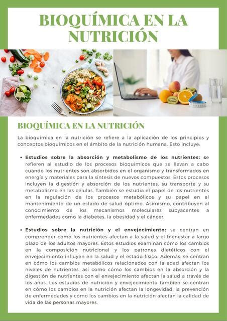 Bioqu Mica En La Nutrici N Amantes De La Nutrici N Udocz