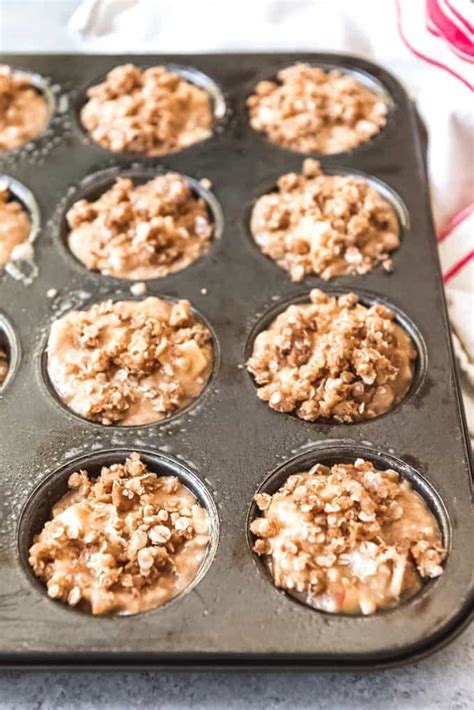 Easy Apple Oatmeal Muffins House Of Nash Eats