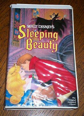 Walt Disney Sleeping Beauty Vhs Black Diamond