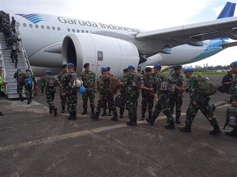 Garuda Indonesia Siap Angkut TNI Misi Perdamaian PBB 3 Tahun