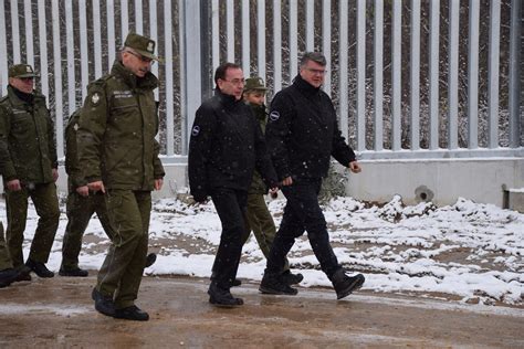 Minister Kamiński i wiceminister Wąsik na Podlasiu Wizytowali pierwszy