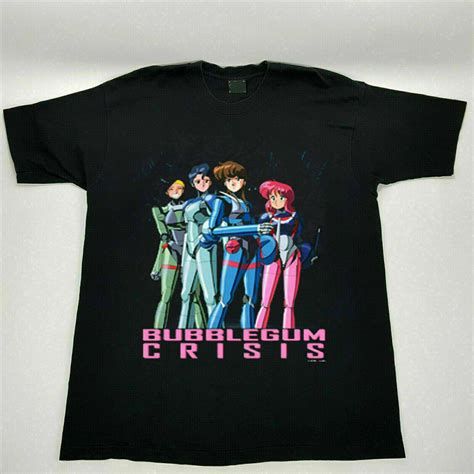 Bubble Gum CRISIS Anime Heavy Cotton Comfort T Shirt Etsy De