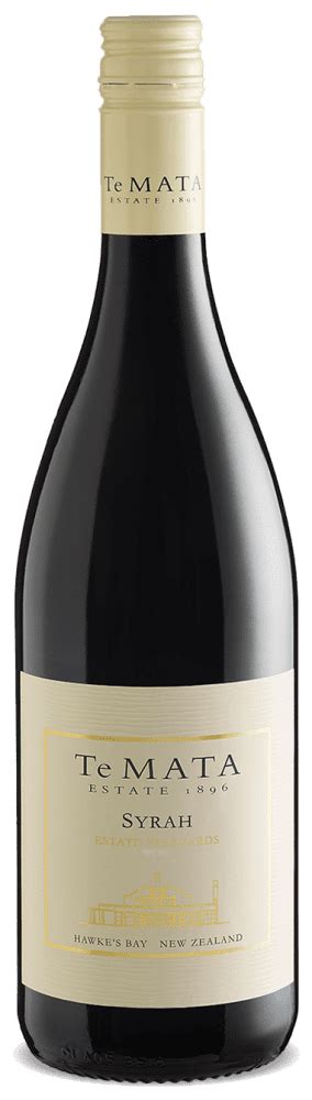 Te Mata Estate Syrah Buy Online At The Good Wine Co