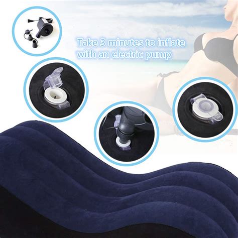 Sex Position Sofa Inflatable Multifunctional Yoga Chaise Lounge Relax