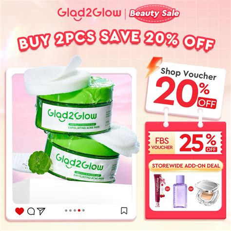 Glad2Glow OFFICIAL STORE, Online Shop Jul 2026 | Shopee Singapore