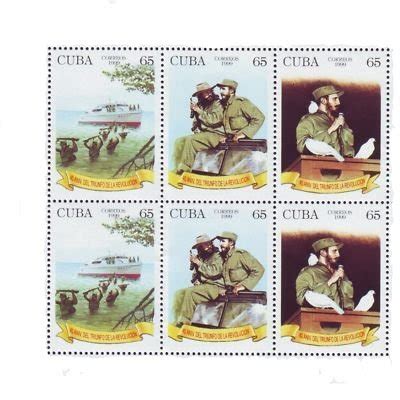 Cuba Journal: Cuba Postage Stamps - History of the Revolution