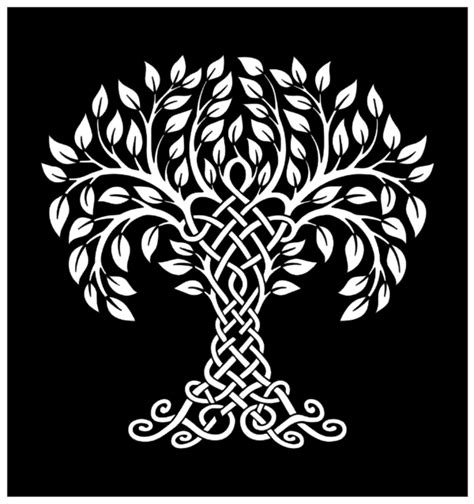 cnc Tree Wall Art Design svg/dxf file – Makerbhawan