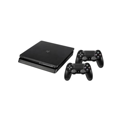 Spēļu konsole Sony PlayStation 4 Slim 500GB Black 2 Dualshock