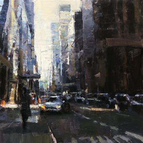 Tad Retz March Moment 18x18in Oil On Canvas Instagram