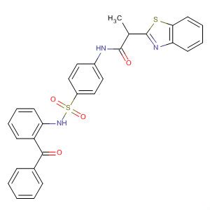 Benzothiazolepropanamide N Benzoylphenyl Amino