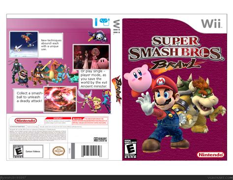 Viewing Full Size Super Smash Bros Brawl Box Cover