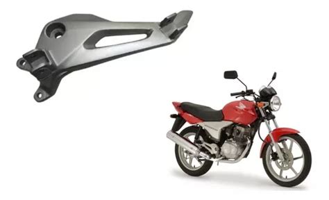 Bacalhau Suporte Peda Titan 150 Sport Cinza Lado Esquerdo